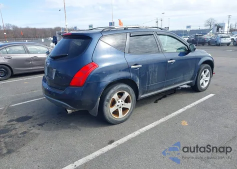 2003 Nissan Murano Sl from USA, damaged, VIN JN8AZ08W93W231861